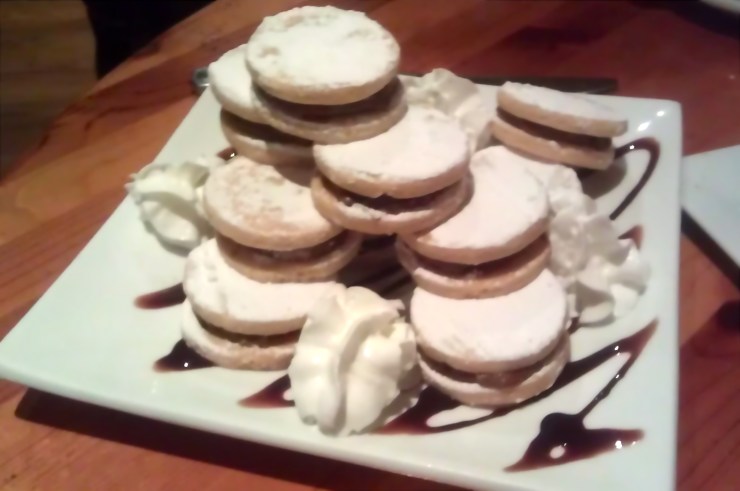 The Machu Picchu of alfajores towers...