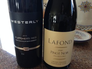 Red wines from Santa Barbara County.